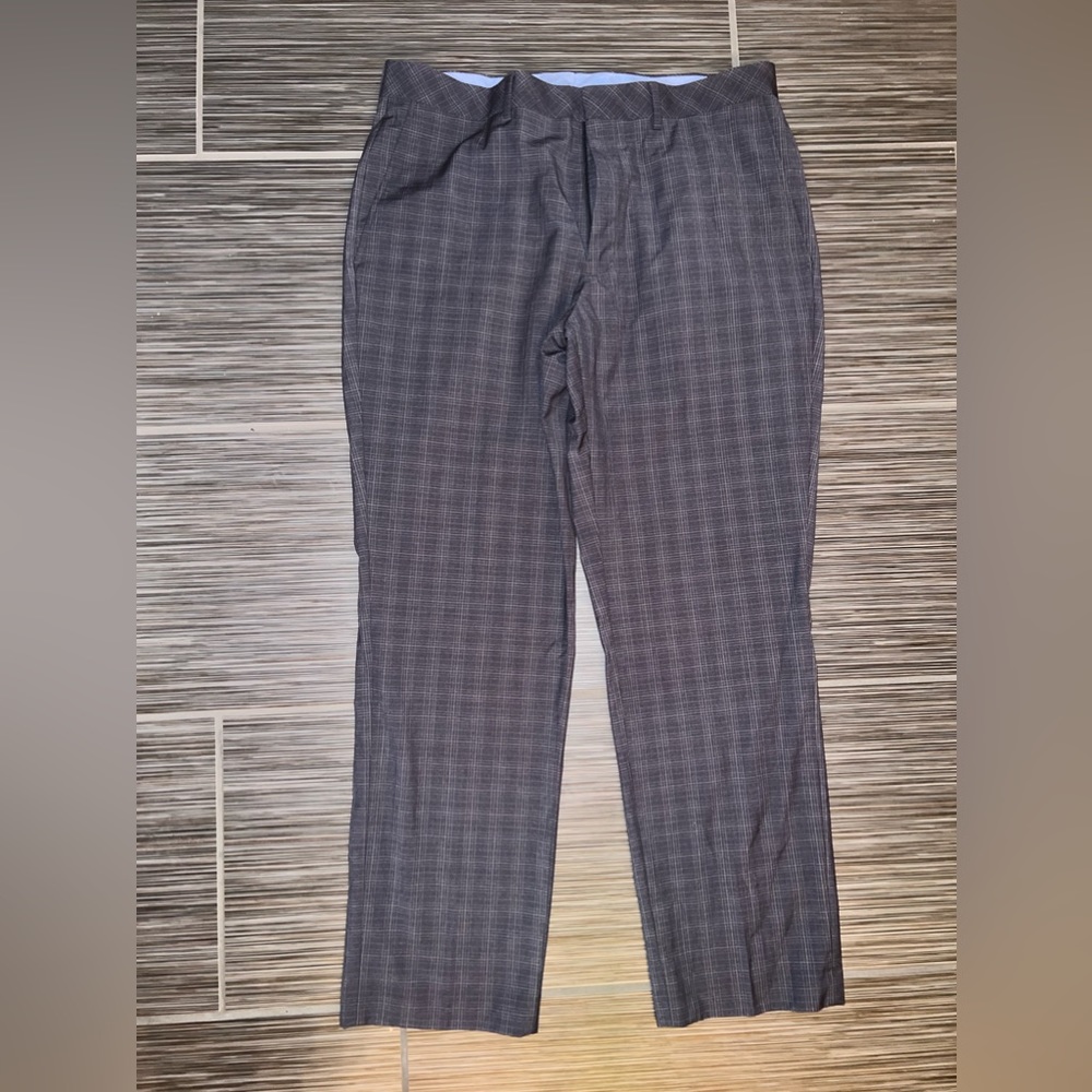 Walter Hagen grey plaid dress pants NWOT